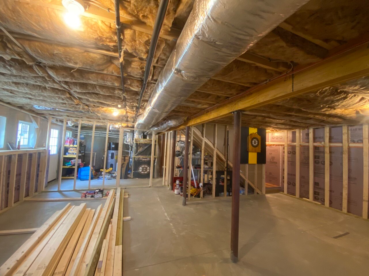 How To Frame And Insulate Basement Concrete Walls: The Best Methods ...